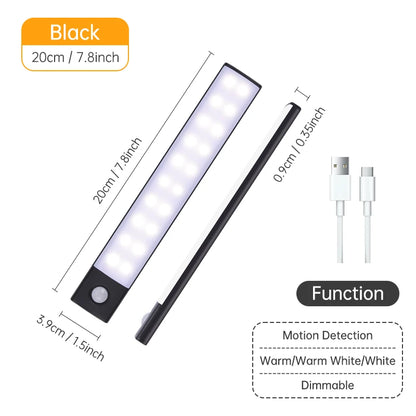 Aura Glow Bar — Motion-Sensor Cabinet Light