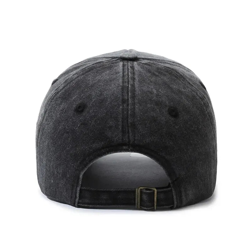 Retro Distressed Baseball Cap