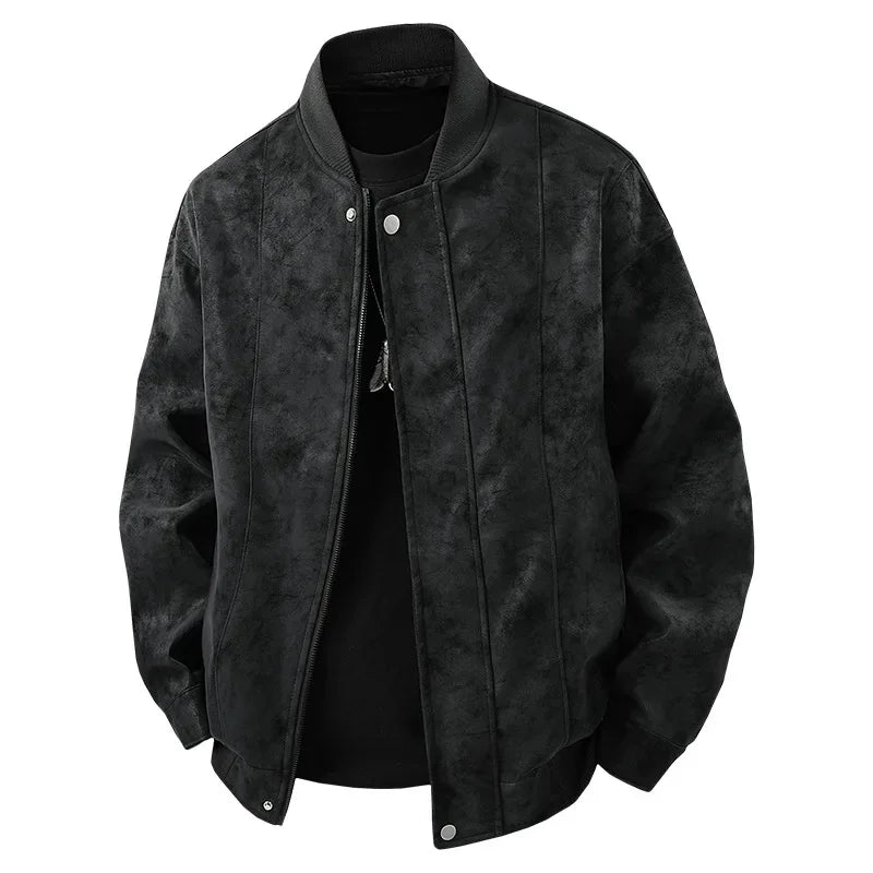 Hong Kong Style Leather Jacket