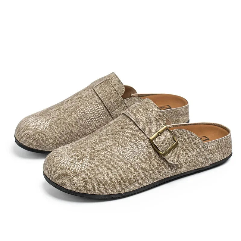 Designer Denim Half-Top Shoes