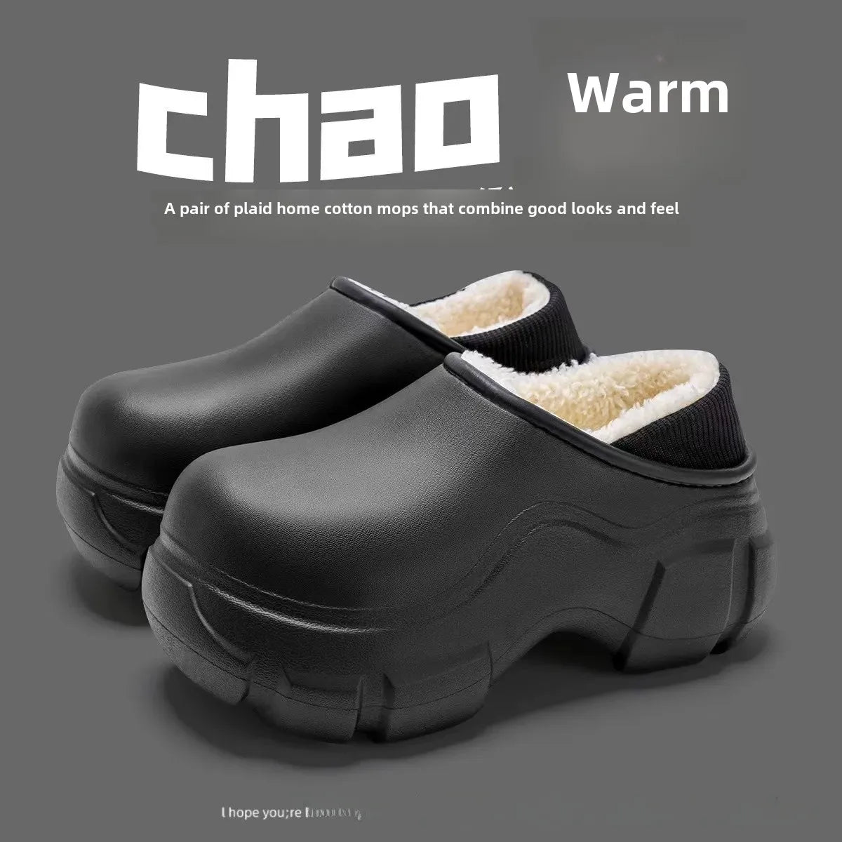 Soft Cotton Winter Slippers