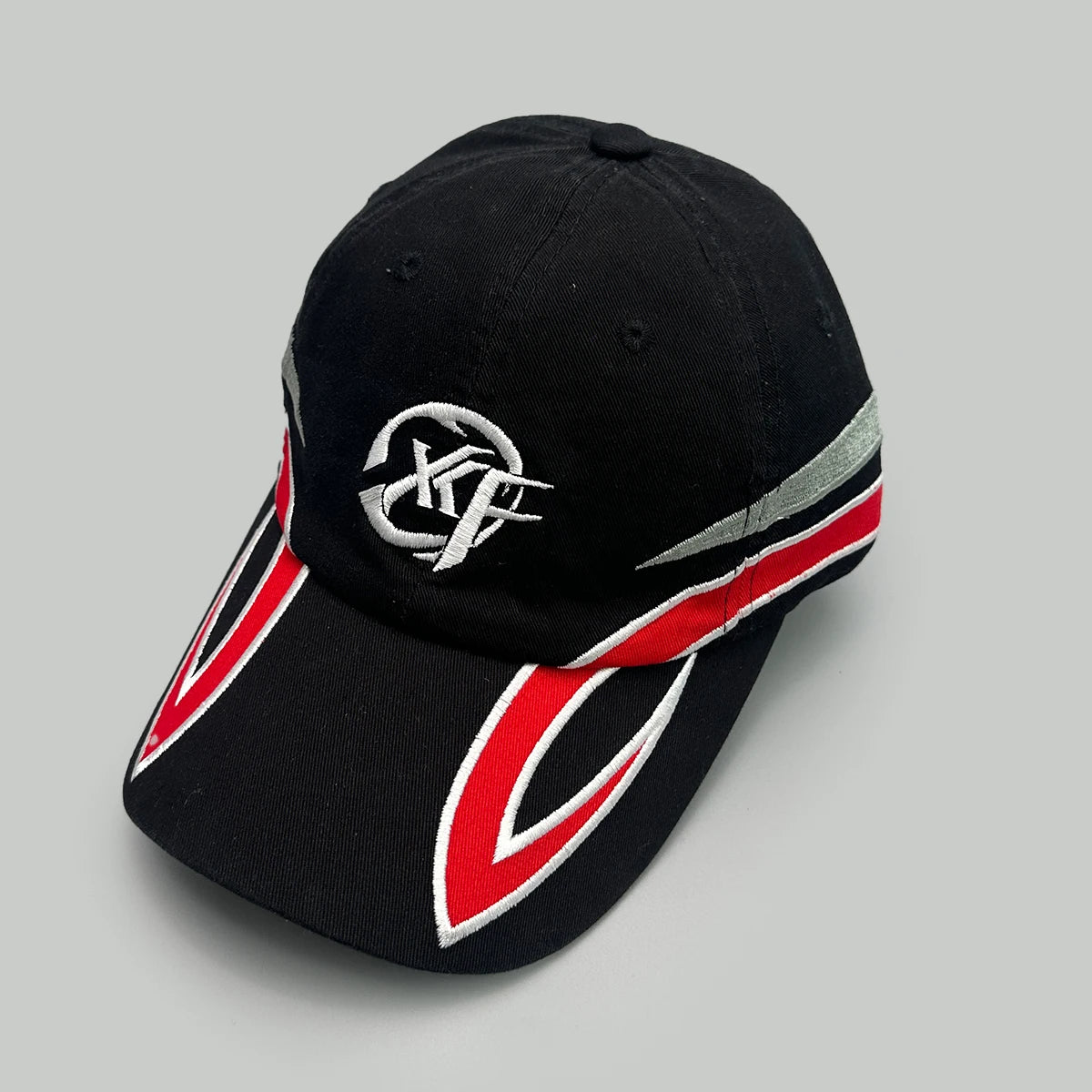 American Flame Embroidered Baseball Cap
