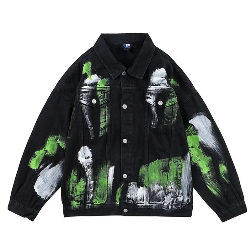 Street Art Graffiti Oil Painting Jacket