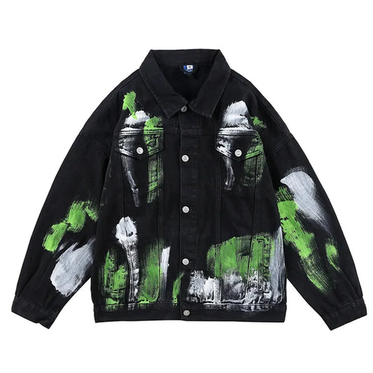 Street Art Graffiti Oil Painting Jacket