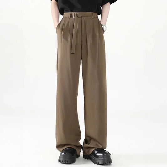 Vintage Straight-Leg Pants