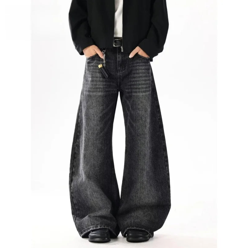 Letter Print Jeans – Hong Kong High Street Style