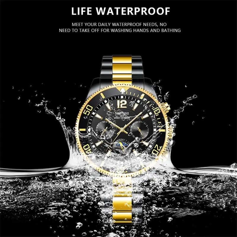 Luxury Business Luminous Masculine watch