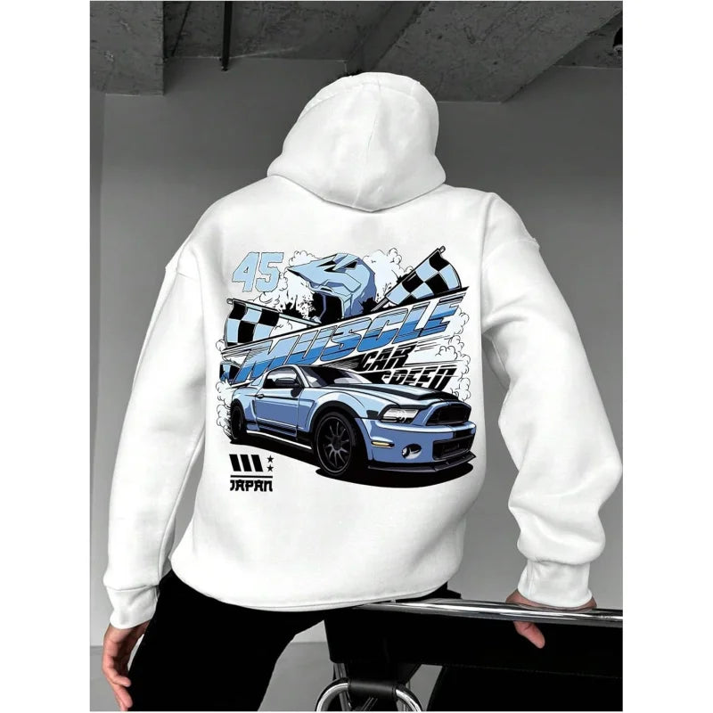 Letter Print Hoodie – 2025 High-Quality Street Style