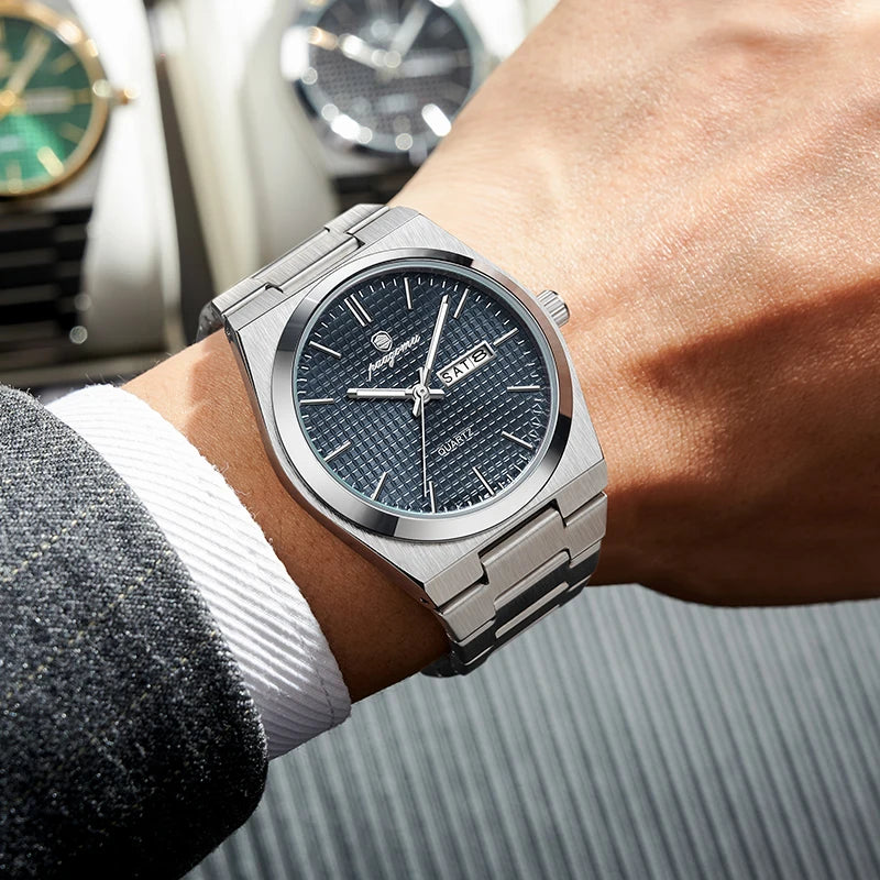 Classic Stainless-Steel Watch