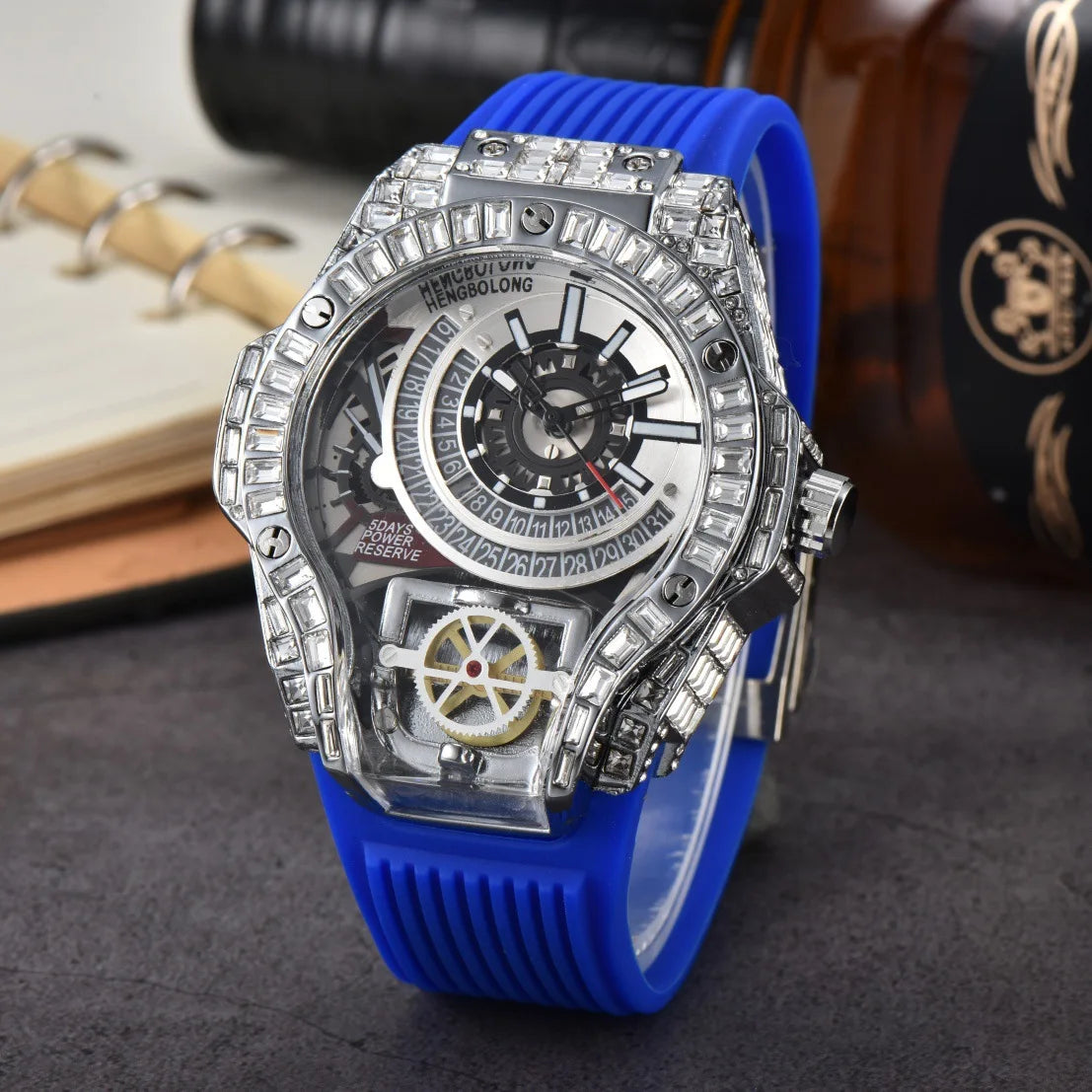 Full diamond Case Business Luxury Creative Watch