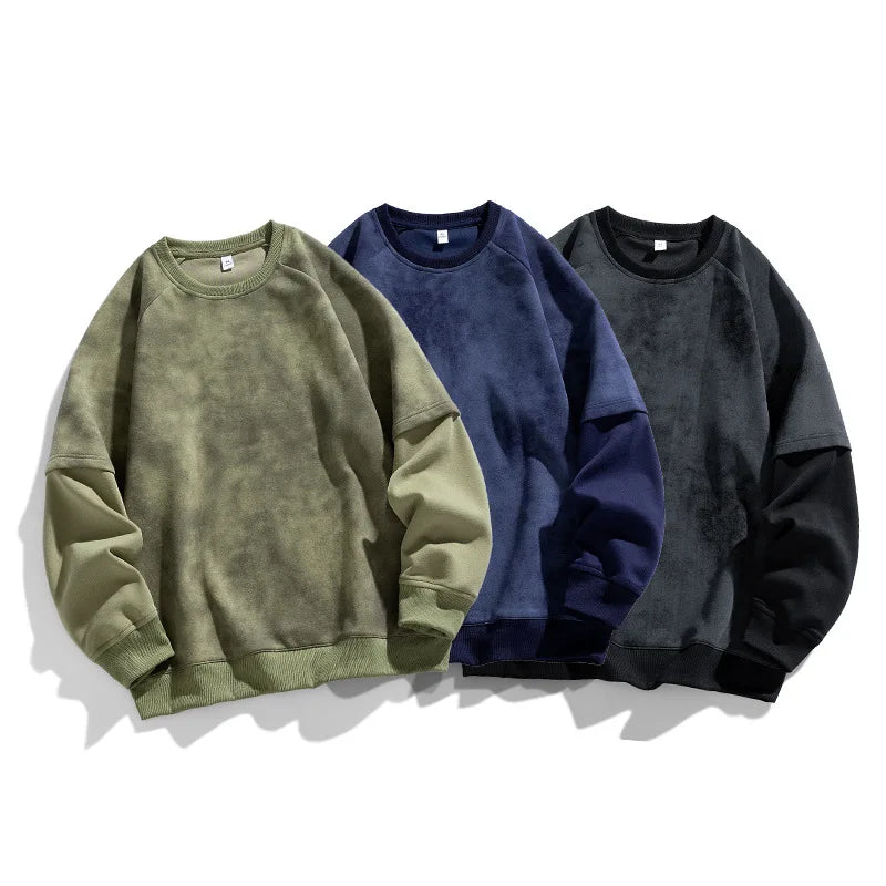 Heavyweight Crewneck – American Casual Street Styl