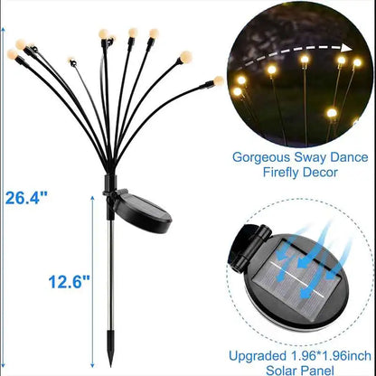 Aura Solar Firefly Garden Lights — Outdoor