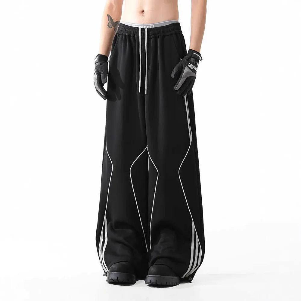 Vintage Split Track Pants – American Street Style