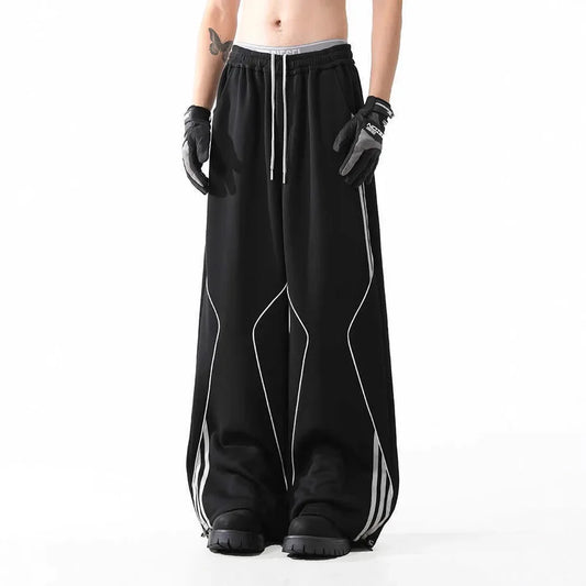 Vintage Split Track Pants – American Street Style