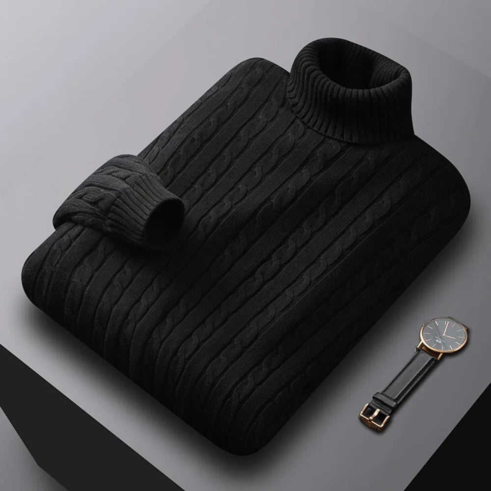 Classic High Neck Knit