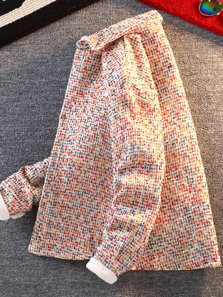 Plaid Casual Jacket – High-End American Style