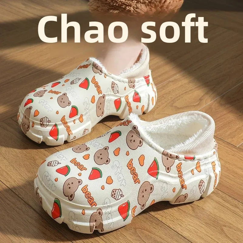 Soft Cotton Winter Slippers