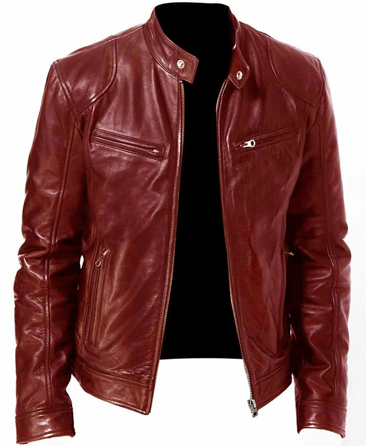European Leather Moto Jacket