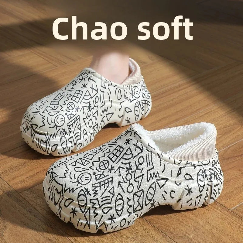 Soft Cotton Winter Slippers