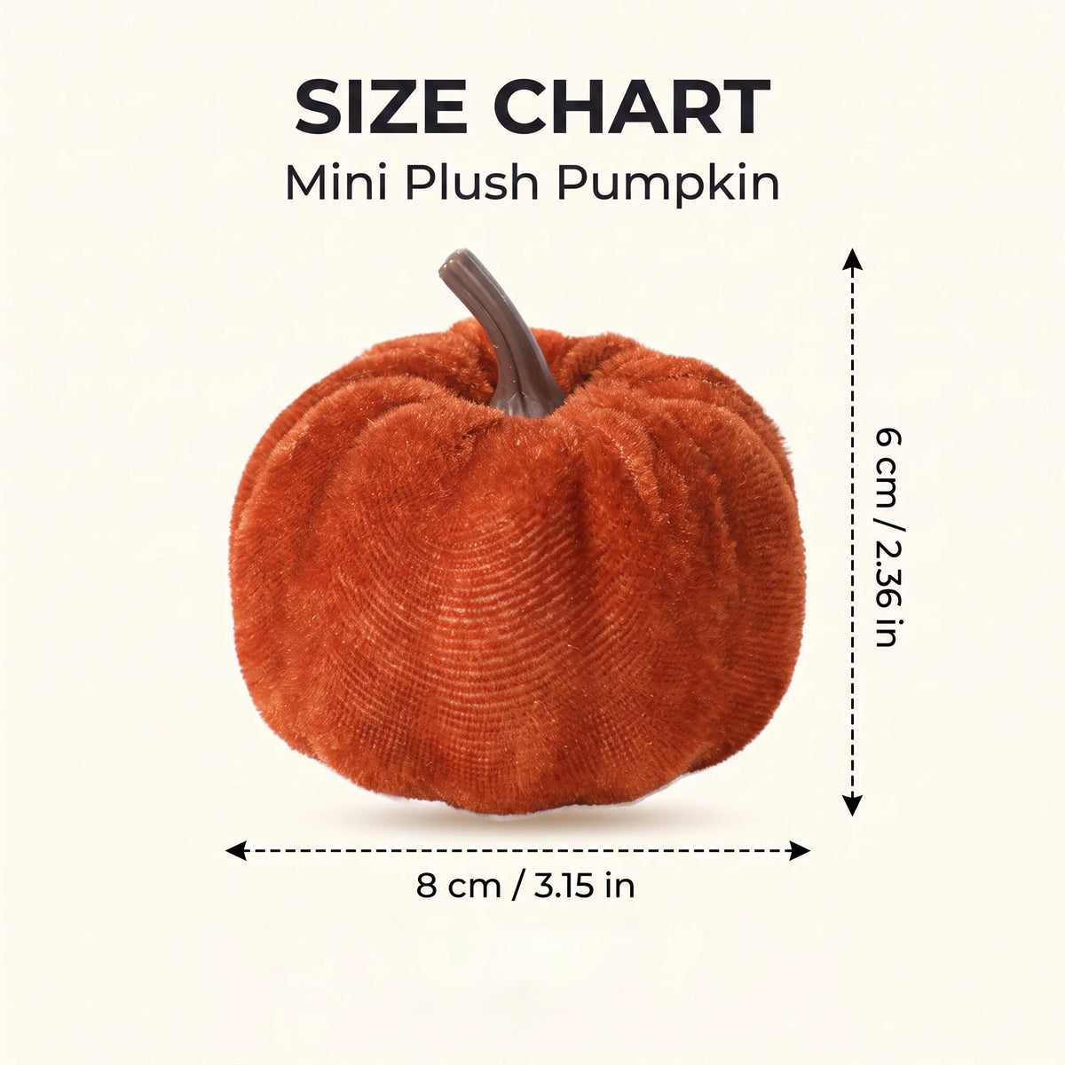 Velvet Pumpkin Set — 12 Autumn Accents