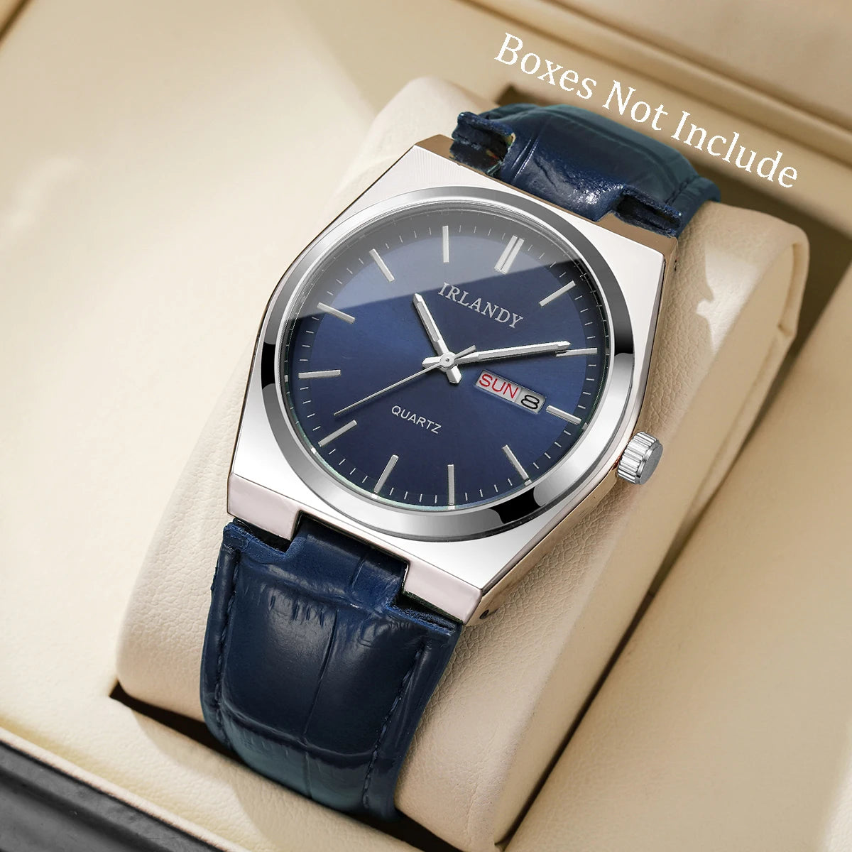 Leather Strap Wristwatch Relog Hombre