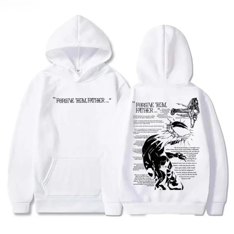 Jesus Print Hoodie – Faith-Inspired Streetwear