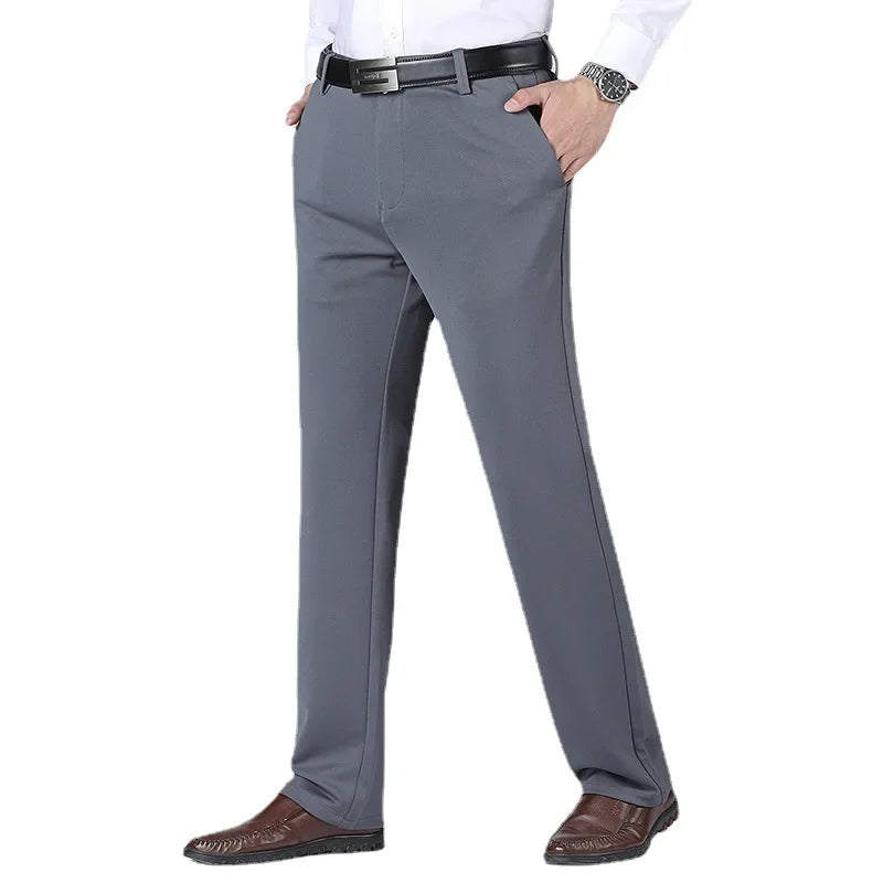 Thin Draped Business Casual Pants