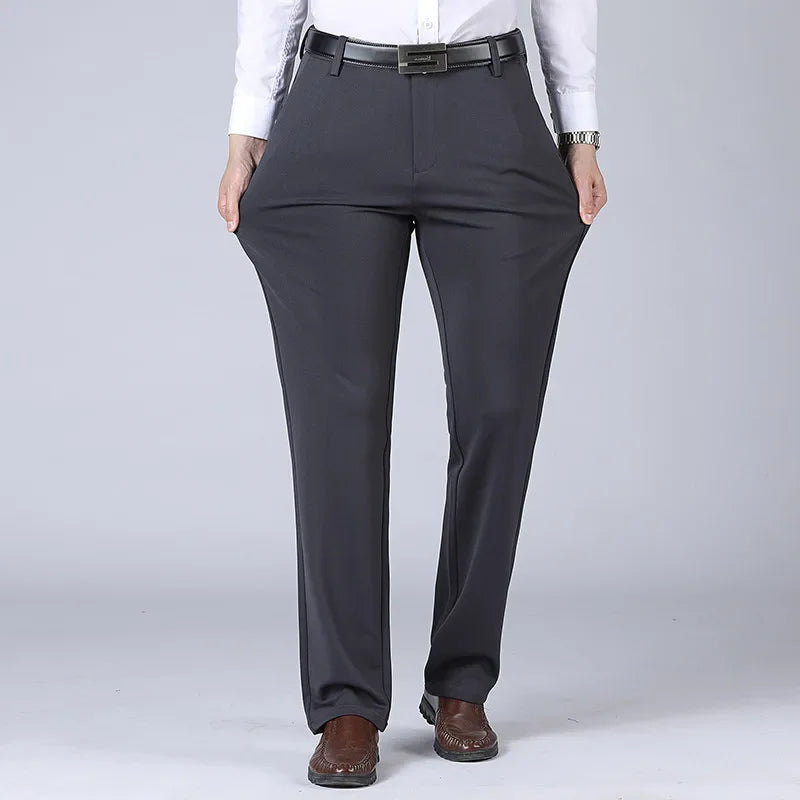 Thin Draped Business Casual Pants