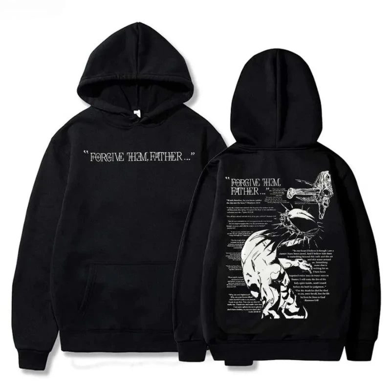 Jesus Print Hoodie – Faith-Inspired Streetwear