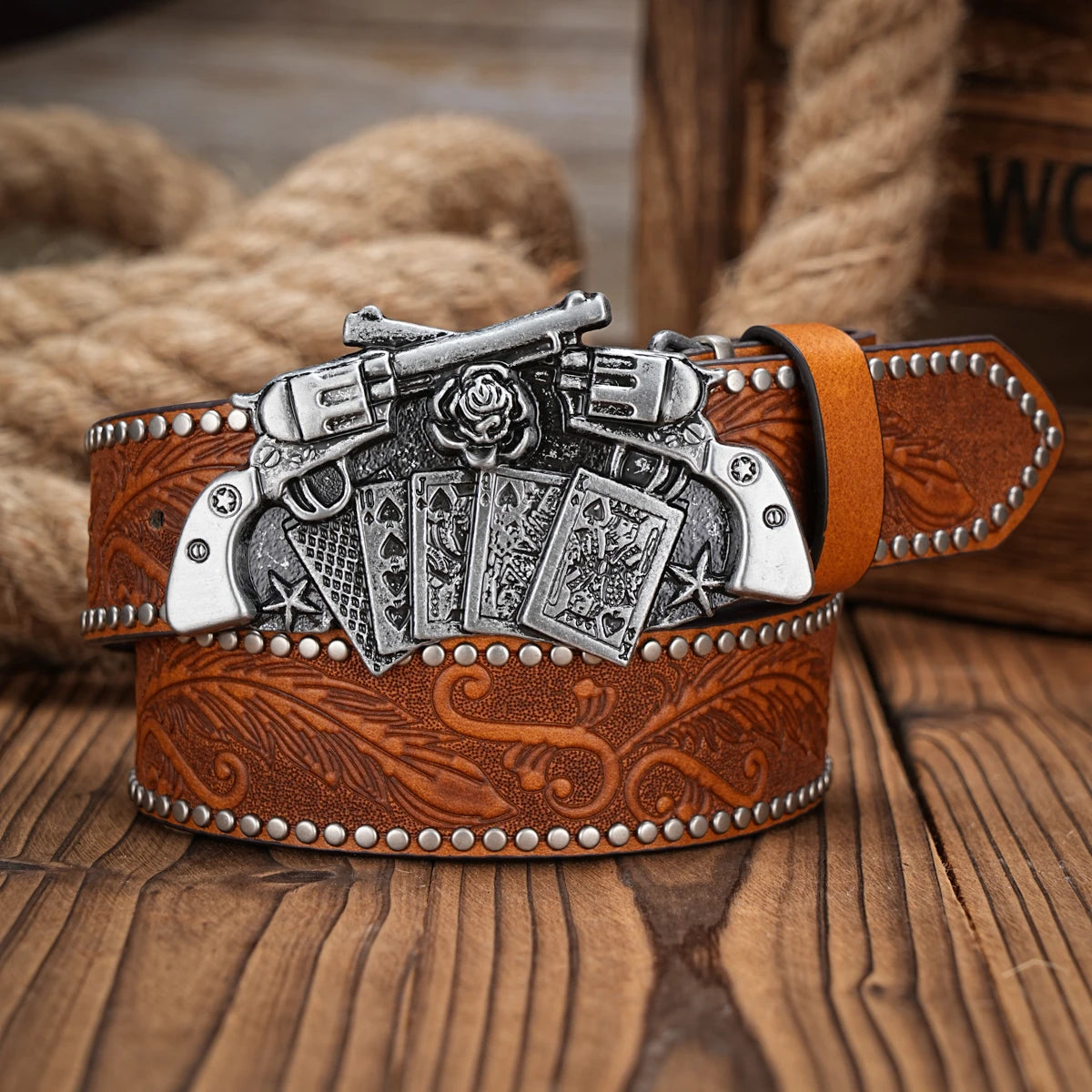 Western Metal Buckle