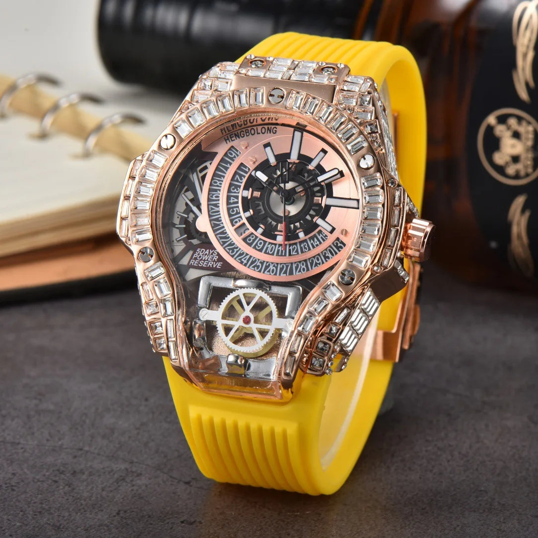 Full diamond Case Business Luxury Creative Watch
