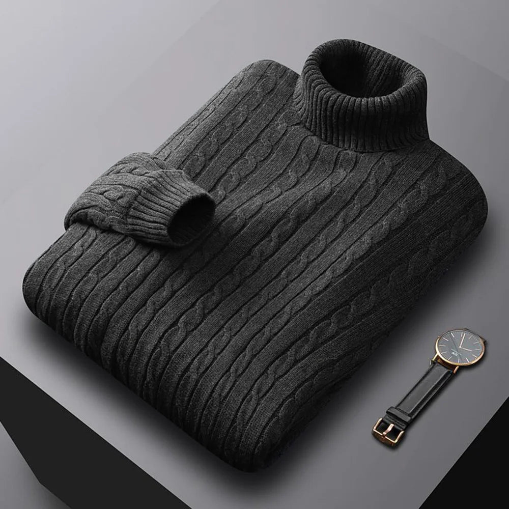 Classic High Neck Knit