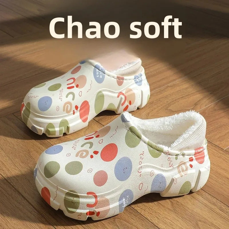 Soft Cotton Winter Slippers