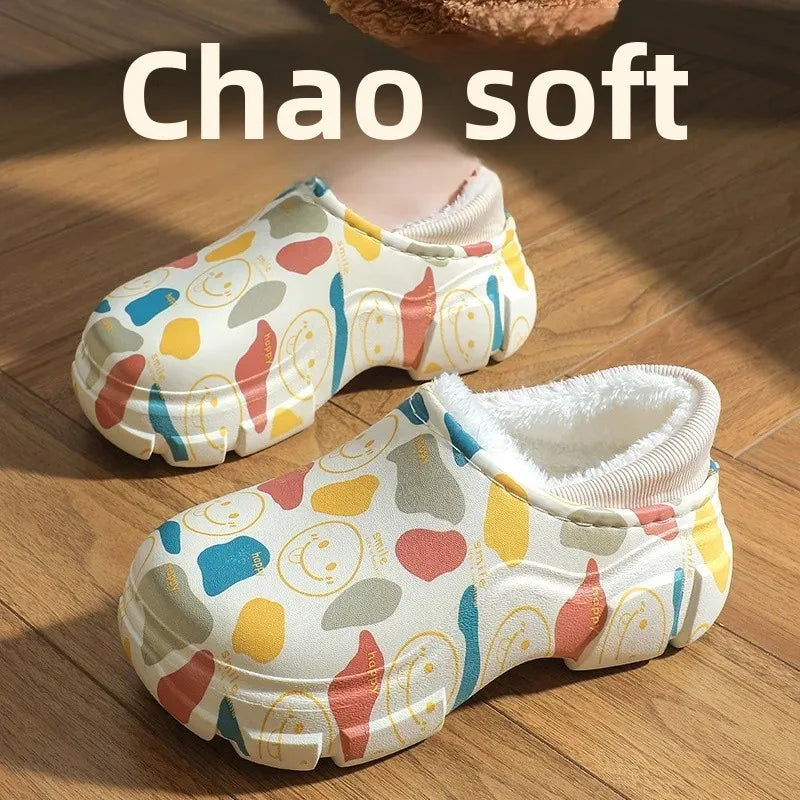 Soft Cotton Winter Slippers