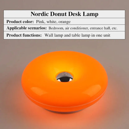 Donut Cordless Wall & Table Lamp by THE RETRO AURA, photo 7