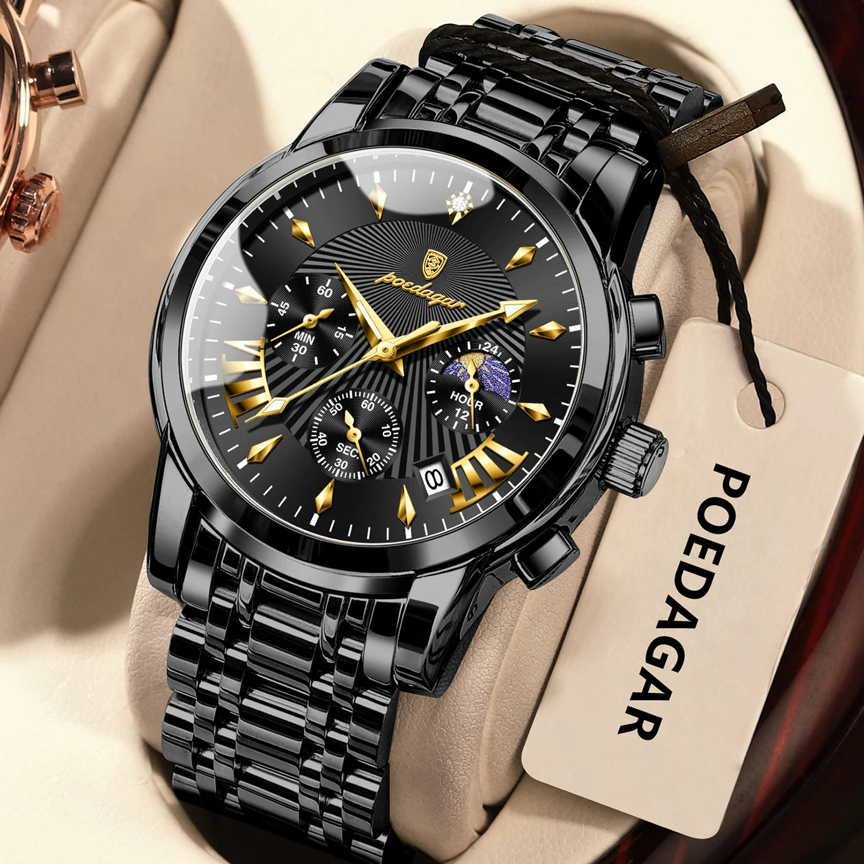 Luxury Chronograph Wristwatch