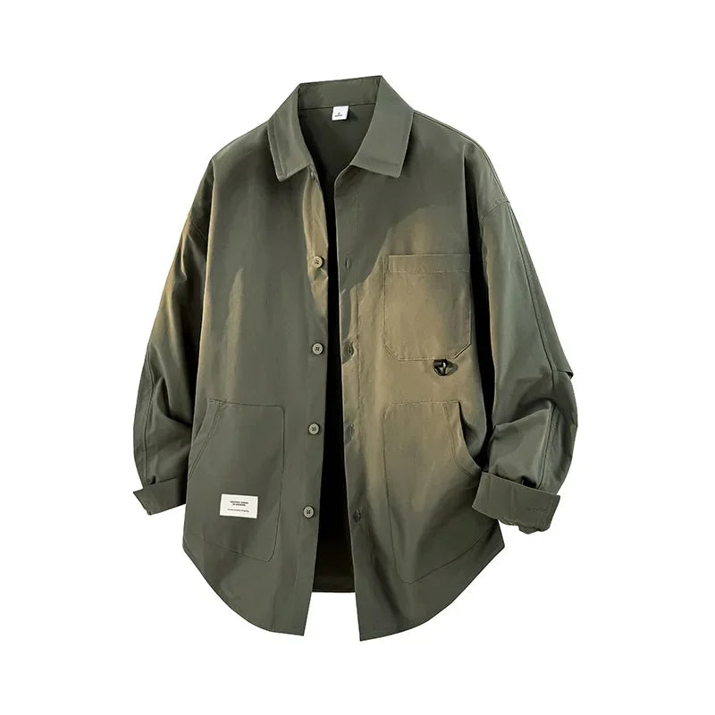 Retro Utility Overshirt