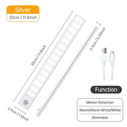 Aura Glow Bar — Motion-Sensor Cabinet Light