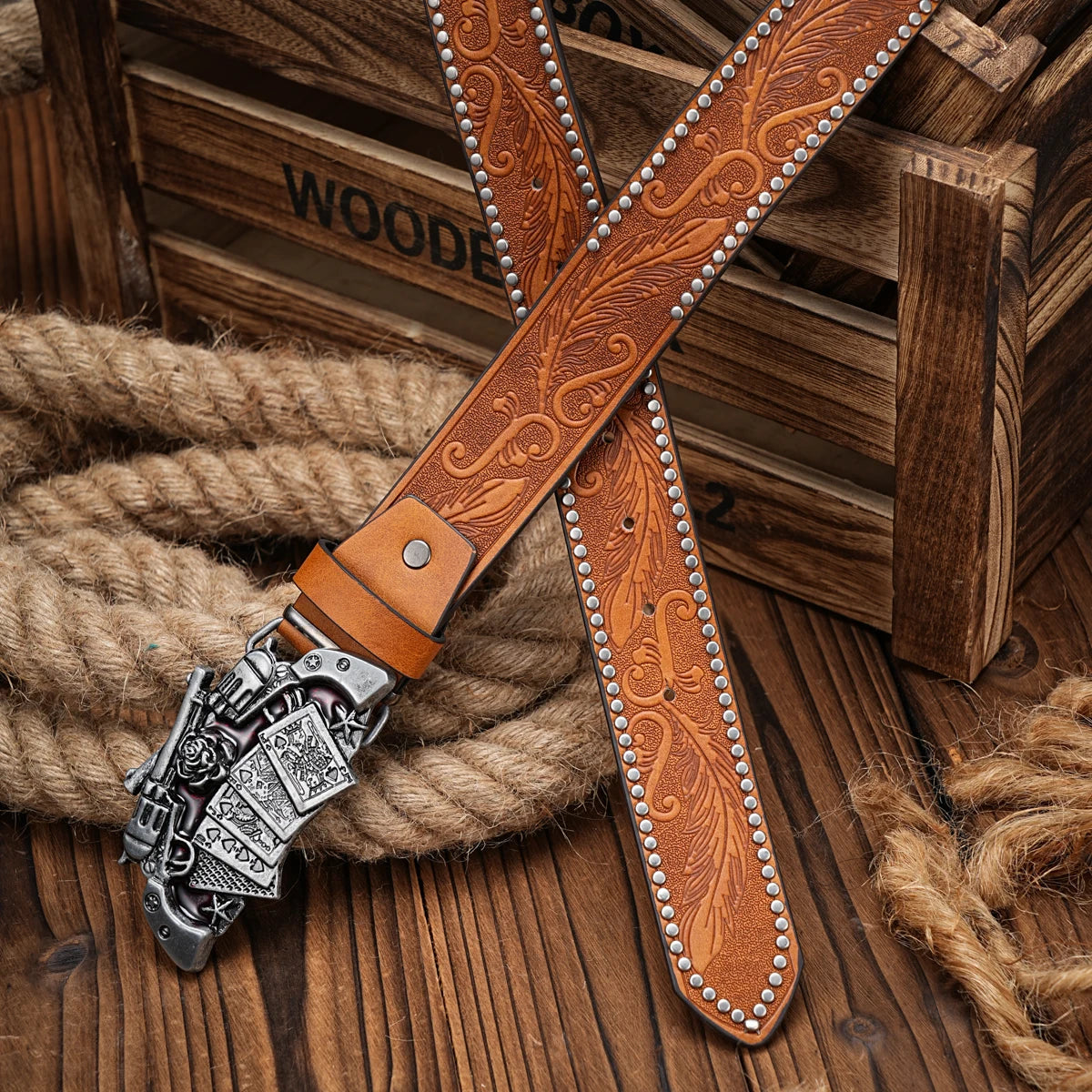 Western Metal Buckle