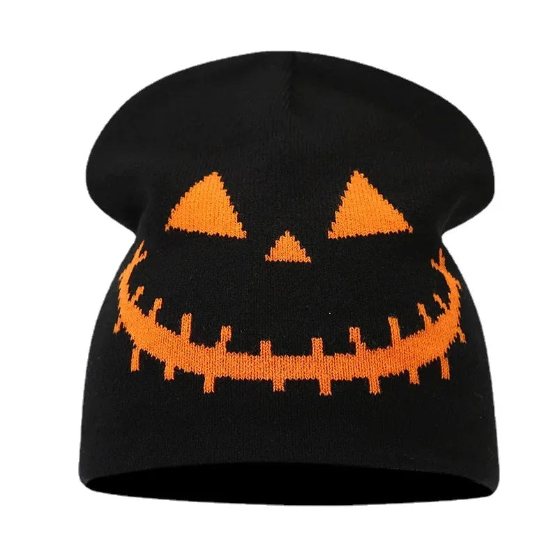 Y2K Skull Knit Beanie
