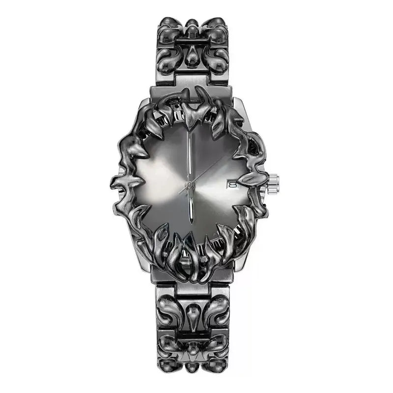 Men's paw shaped watch with unique design for parties and dates