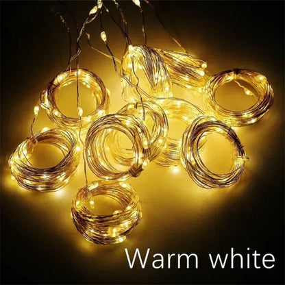 Aura Curtain Lights — USB Fairy-Light Curtain
