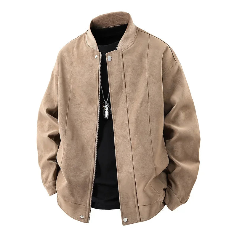 Hong Kong Style Leather Jacket