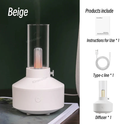 Aura Mini Aroma Diffuser — USB Mist & Night Light