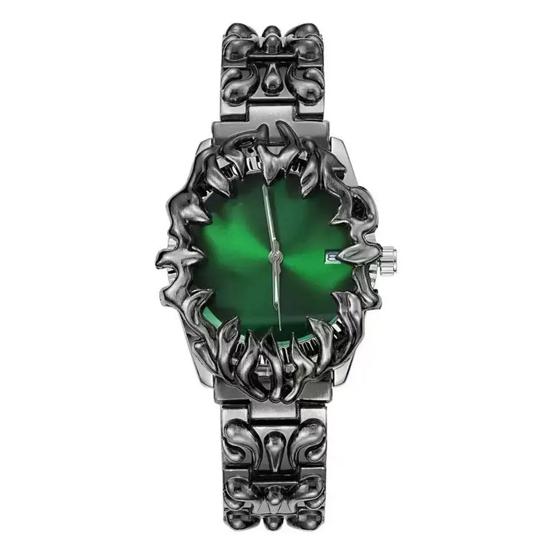 Men's paw shaped watch with unique design for parties and dates