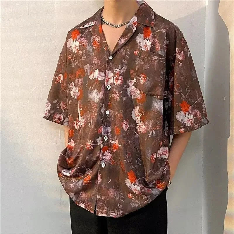Vintage Hawaii Floral Shirt