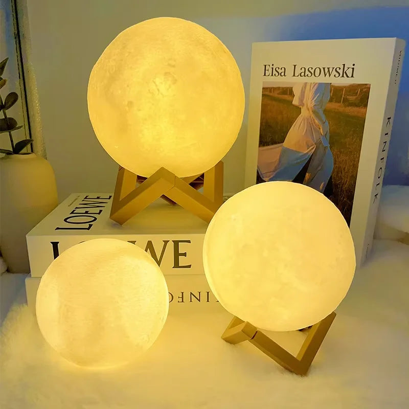 Aura Moon Book Light — Pop-Up Night Light