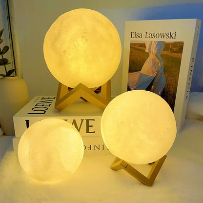 Aura Moon Book Light — Pop-Up Night Light