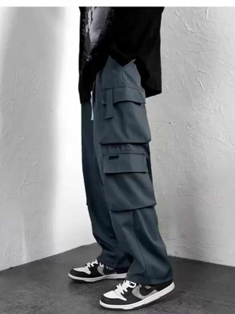 Baggy Cargo Joggers – Y2K Street Sport Style