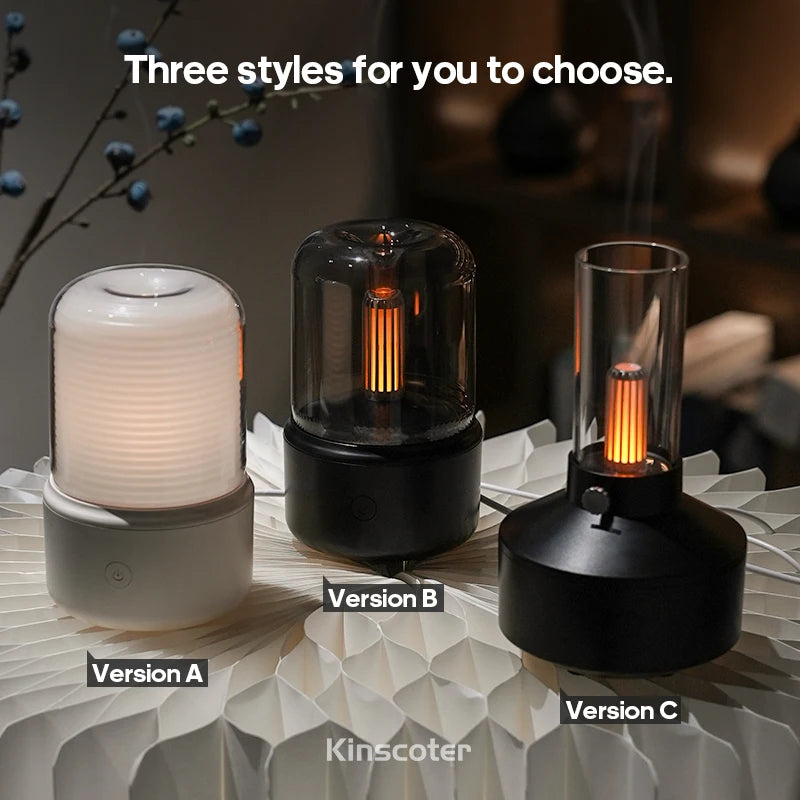 Aura Mini Aroma Diffuser — USB Mist & Night Light